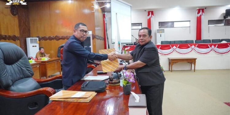 DPRD Tanjabbar Gelar Rapat Paripurna Penyampaian Laporan Hasil Reses