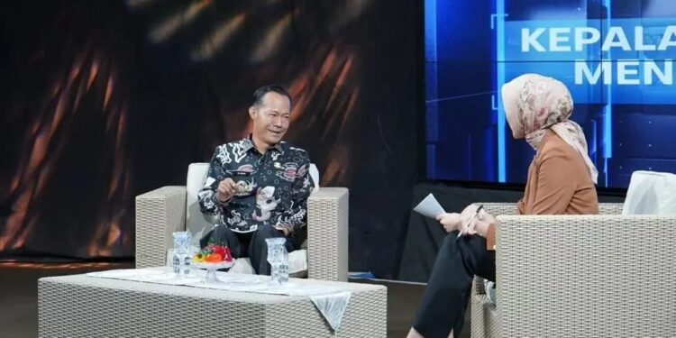 Tayangan Perdana Talk Show TVRI Sumsel, Pj Walkot Prabumulih Jadi Narasumber