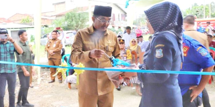 Demi Berikan Layanan yang komprehensif, Bupati Resmikan Pos Damkar Tebing Tinggi 