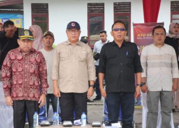Hadir Pelepasan Distribusi Logistik Pemilu, Ketua DPRD Himbau Masyarakat Tidak Golput