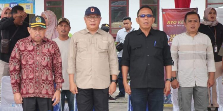 Hadir Pelepasan Distribusi Logistik Pemilu, Ketua DPRD Himbau Masyarakat Tidak Golput