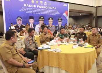 Hairan Ikuti Rakor Forkopimda Provinsi Jambi