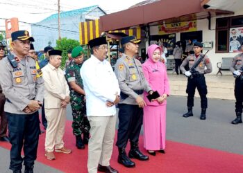 Ketua DPRD Hadiri Acara Firewell Parade Polres Sambut Kapolres Tanjab Barat