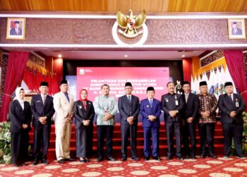 Wabup Hairan Hadiri Pelantikan Dirut PT. BPD Jambi