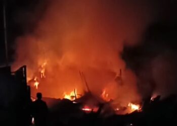 Subuh Kelabu, Api Hanguskan Rumah Warga Patunas 