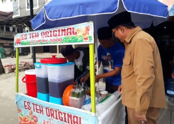 Buka Pasar Beduk, Bupati Harap Bermanfaat Bagi Masyarakat dan UMKM