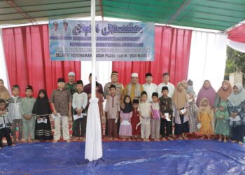 Bersama Kapolres, Bupati Tanjabbar Safari Ramadhan di Kecamatan Batang Asam 