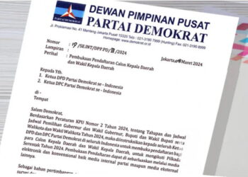 DPC Demokrat Buka Pendaftaran Calon Bupati Tanjabbar di Pilkada Serentak 2024