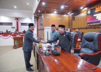 DPRD Tanjabbar Gelar Paripurna Ke-Tiga Dengan Tanggapan Bupati Atas Pandangan Fraksi-Fraksi