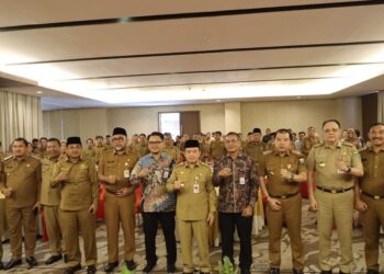 Anwar Sadat Ikuti Rakor Sinergi dan Penguatan Pemberantasan Korupsi Kepala Daerah Se-Provinsi Jambi