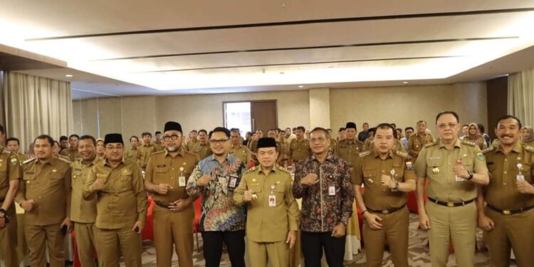 Anwar Sadat Ikuti Rakor Sinergi dan Penguatan Pemberantasan Korupsi Kepala Daerah Se-Provinsi Jambi