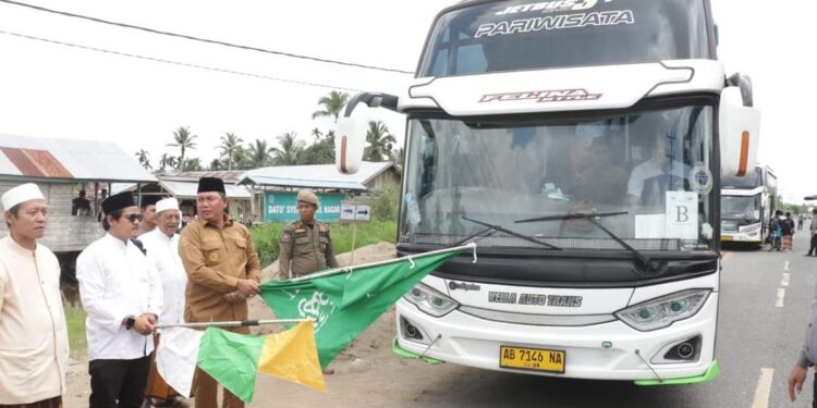 Lepas Keberangkatan Santri Lirboyo Tanjabbar, Hairan Apresiasi Pengurus Himasal