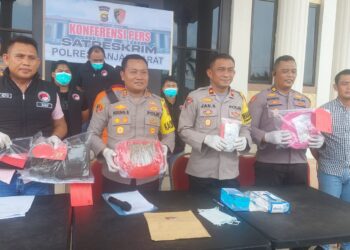 Jadi Bandar Ganja, Seorang Mahasiswa Berhasil Diamankan Polres Tanjab Barat