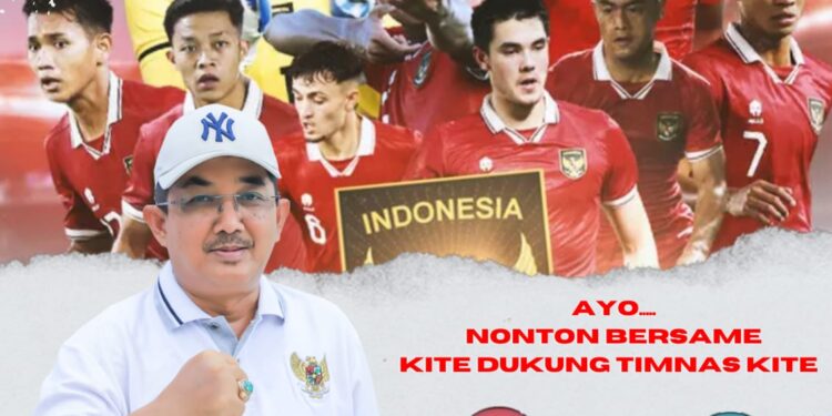Dukung Timnas Anwar Sadat Gelar Nobar Semifinal Piala Asia U-23