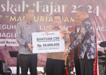 Kado Paskah, Gubernur Al Haris Bantu Pembangunan GPIB Marturia 2 Jambi