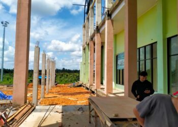 Dibangun Sejak 2015, Proyek Sport Center Diduga Kembali Bermasalah