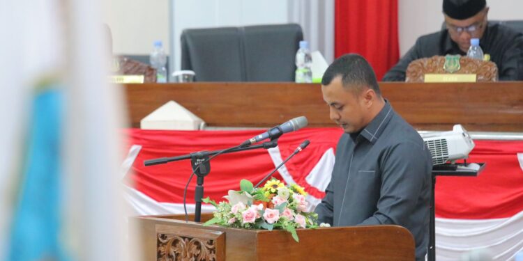 DPRD dan Pemkab Tanjabbar Tandatagani Nota Raperda RTRW dan RPJPD Tahun 2025- 2045