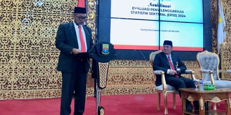 Sekda Sudirman: Hasil EPSS Gambarkan Tingkat Kematangan Penyelenggaraan Statistik Sektoral di Pemerintahan