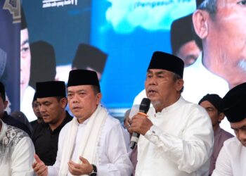 Hadiri Haflah Akhirussanah Ponpes Darul Hikam Tebo, Al Haris: Pemprov Jambi Konsen Membantu Ponpes