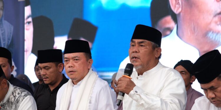 Hadiri Haflah Akhirussanah Ponpes Darul Hikam Tebo, Al Haris: Pemprov Jambi Konsen Membantu Ponpes