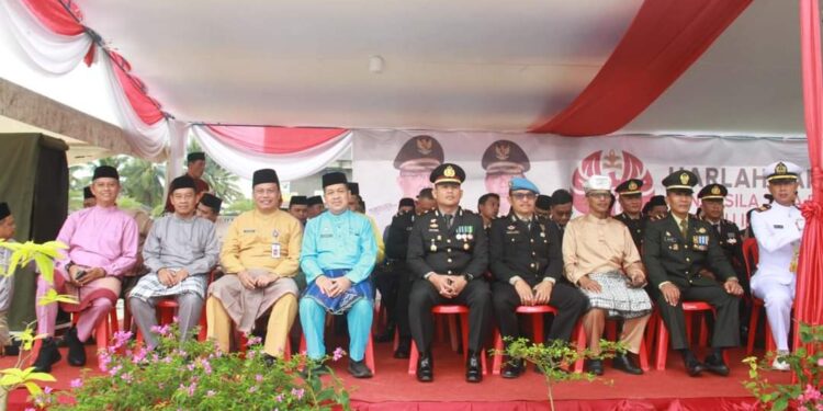 Pimpin Upacara Harla Pancasila 2024, Bupati Tanjabbar Bacakan Sambutan Presiden 