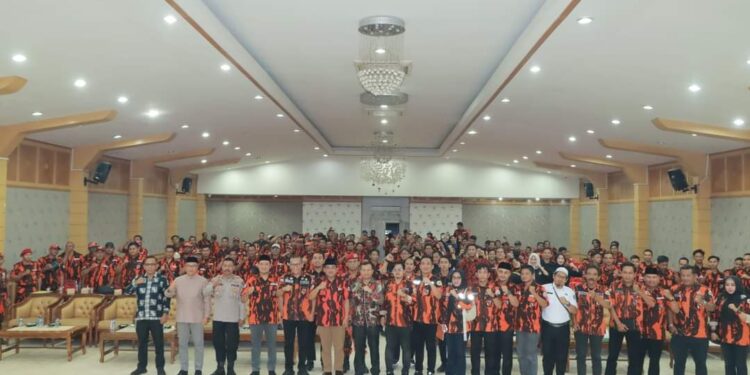 Bupati Anwar Sadat Apresiasi Pelantikan dan Pelatihan Bela Negara Pemuda Pancasila