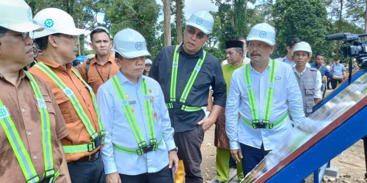 Al-Haris Lakukan Peletakan Emas Prosesi Tegak Tiang Tuo, Mega Proyek Revitalisasi KCBN Muarajambi