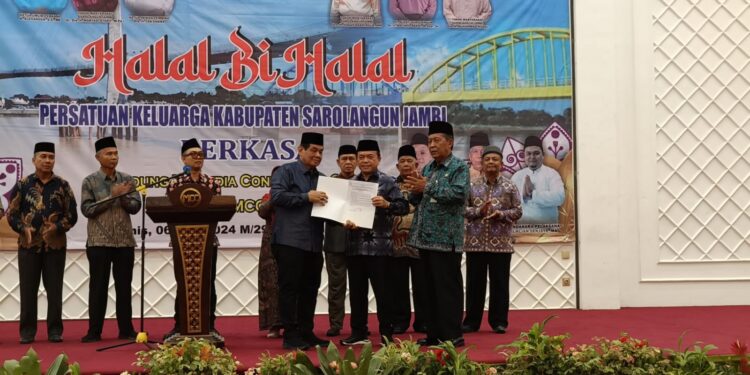 Disaksikan CE, Perkasa Deklarasi Dukung Haris-Sani di Pilgub Jambi 2024