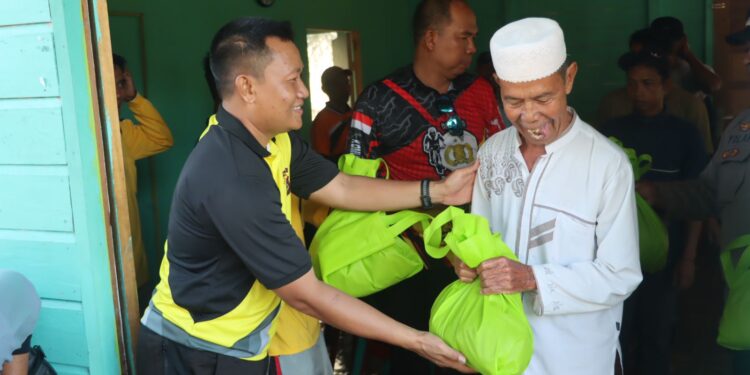 Gelar Gowes 78 Km dan Bagi Bansos, Kapolres : Ini Rangkaian Giat HUT Bhayangkara 