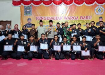 Hadiri Wisuda Tingkat 1 PSHT, Wabup Hairan Disambut Ratusan pendekar Sila