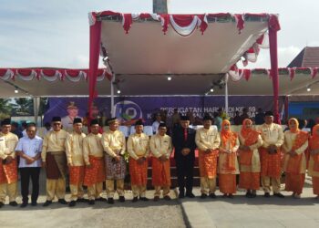 Hadiri Upacara HUT Tanjabbar 59, Ketua DPRD Tekankan Pentingnya Menjaga Kebersamaan dan Gotong-Royong 