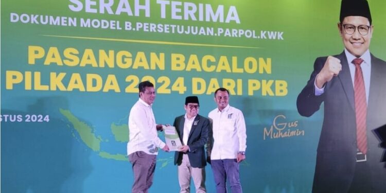 Gus Muhaimin Serahkan Langsung Dokumen B1 KWK ke Katamso