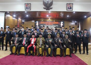 DPRD Tanjab Barat Gelar Pelantikan 35 Anggota Dewan Terpilih Periode 2024-2029