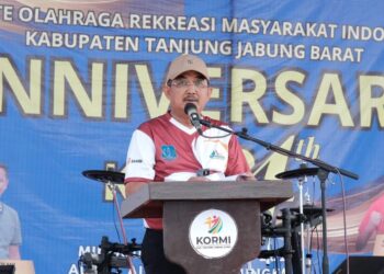 Bupati Tanjabbar : Pemda Komitmen Dukung Kemajuan Olahraga