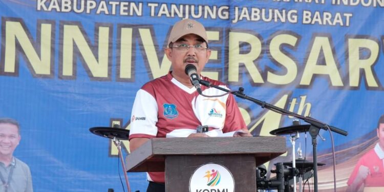 Bupati Tanjabbar : Pemda Komitmen Dukung Kemajuan Olahraga