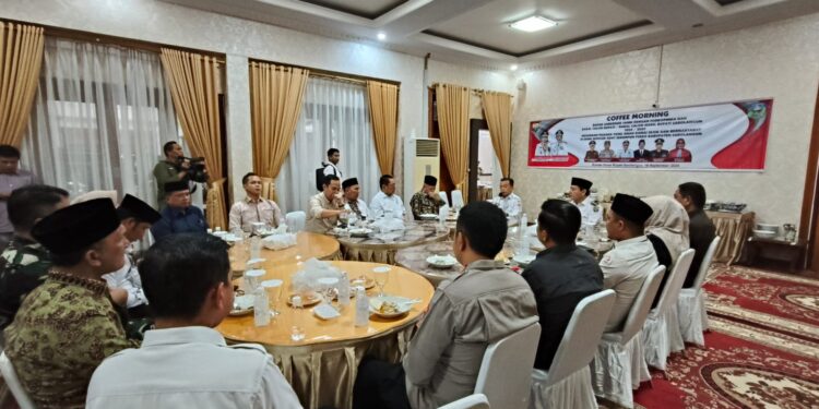 Al Haris Coffee Morning dengan Semua Cabup Sarolangun: Al Haris Ajak Ciptakan Pilkada Aman dan Damai