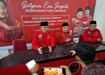 PDIP Tegaskan Kader Harus Solid Menangkan Haris-Sani di Pilgub Jambi