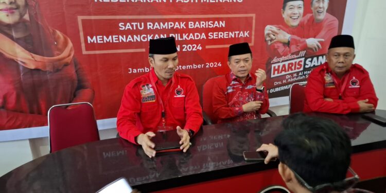 PDIP Tegaskan Kader Harus Solid Menangkan Haris-Sani di Pilgub Jambi