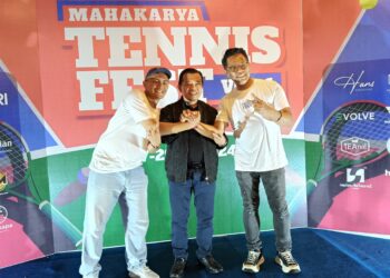 Tutup Mahakarya Tenis Fest Vol 1: Al Haris Bangga dan Dorong Anak Muda Jambi Berkarya