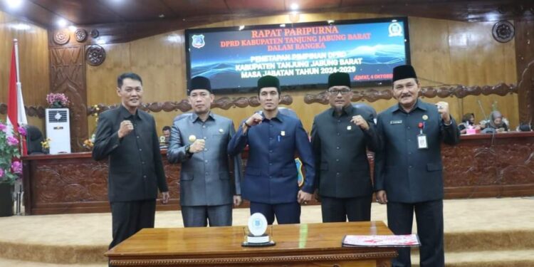 Hamdani Pimpin DPRD Tanjabbar Peroide 2024-2029