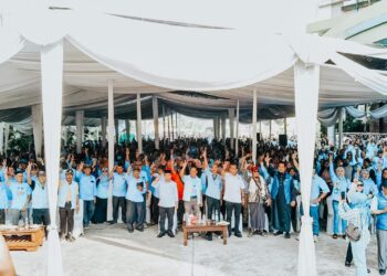 3000 Tim Pemenangan Alam Berajo Berikrar Siap Menangkan Haris-Sani
