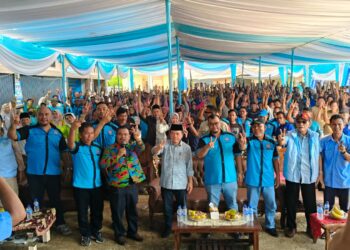 Natal Perlindungan Hutabarat Tegaskan Anggota F.SPTI Jambi Tegak Lurus Menangkan Haris-Sani
