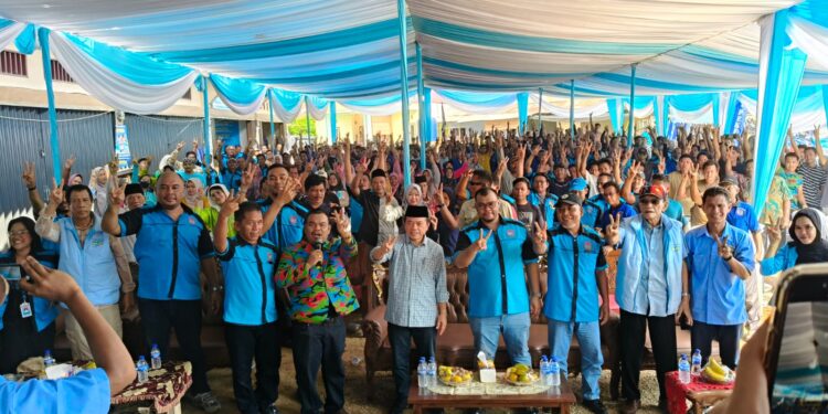 Natal Perlindungan Hutabarat Tegaskan Anggota F.SPTI Jambi Tegak Lurus Menangkan Haris-Sani