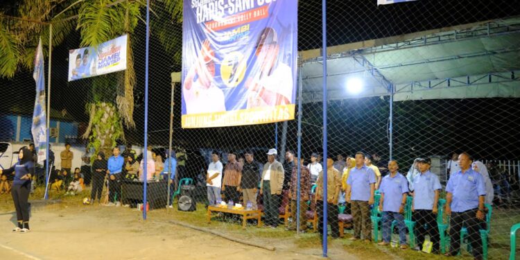 Buka Turnamen Voli di Pijoan: Abdullah Sani Harap Lahirkan Pemain Unggul