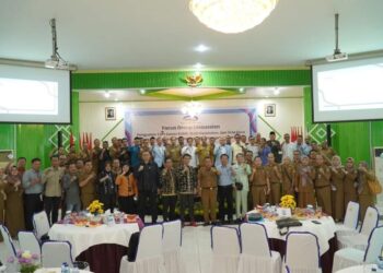 Pjs. Bupati Tanjabbar Jadi Pembicara dalam Focus Group Discussion Penguatan Tata Kelola BUMD, BLUD Kesehatan, dan BUM Desa di Provinsi Jambi