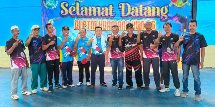 Al Haris Buka Turnamen Tenis Meja Al Haris Cup 1 Kuamang Kuning Bungo
