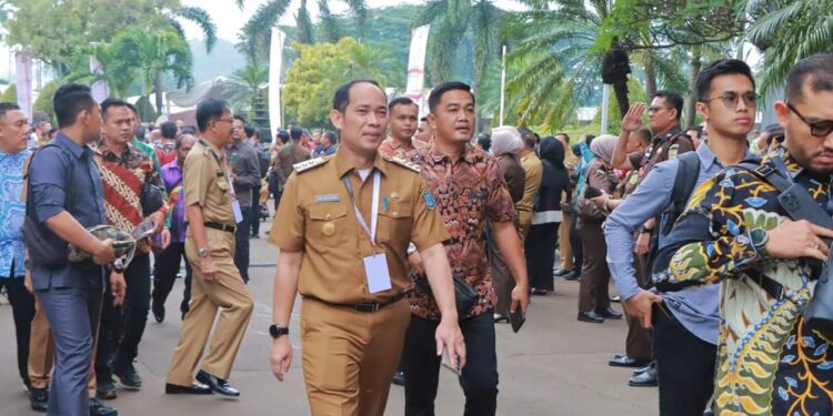 Pjs. Bupati Tanjabbar Hadiri Rakornas Tahun 2024 di SICC Bogor