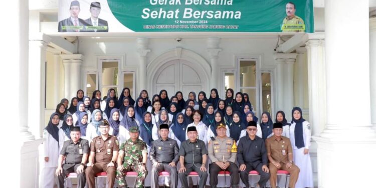 Peringatan HKN Ke-60, Pjs. Bupati Tanjab Barat Ajak Masyarakat “Gerak Bersama, Sehat Bersama”