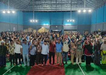 Silaturahmi Bersama Warga Tebo Ilir, Al Haris Disambut Antusias