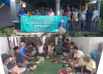 Anggota DPRD Tanjabbar Ansari, Jemput Aspirasi Warga Kelurahan Teluk Nilau 